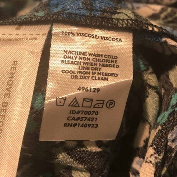 Loft Floral Flutter Tie Waist Jumpsuit - Picture 10 of 10